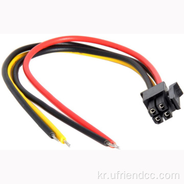 MOLEX-MICRO 3.0MM4PIN 수컷-와이어 어댑터 케이블을 열었습니다